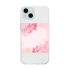 R-mayのエレガント　ピンク Soft Clear Smartphone Case