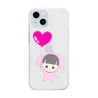 milkyway.77のゆらゆらアルラビちゃん Soft Clear Smartphone Case