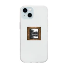 yasuwoのレトロ　風景 Soft Clear Smartphone Case