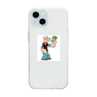 seiya46のポパイ Soft Clear Smartphone Case