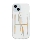 Hisui_LilysのHisuiロゴ入りスマホケース Soft Clear Smartphone Case