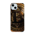 crypto-のビットコイン Soft Clear Smartphone Case