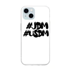 にゃんにゃんパラダイスのjdm usdm Soft Clear Smartphone Case