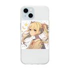 xsayaxの不思議の国の少女✨夢🐇🎩 Soft Clear Smartphone Case