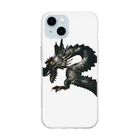 LEoNの黒龍 Soft Clear Smartphone Case