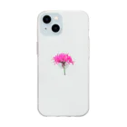 minaminokojimaの曼殊沙華 Soft Clear Smartphone Case