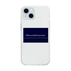 Number-3の脳汁 Soft Clear Smartphone Case