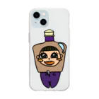 女将ちゃんねるの女将ちゃん Soft Clear Smartphone Case