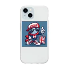 ビーストのドット・boy Soft Clear Smartphone Case