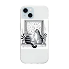 Akiraの猫 Soft Clear Smartphone Case