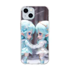 Mars Model Agencyのいつも一緒だよ　氷の妖精たち Soft Clear Smartphone Case