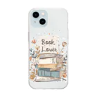 Chi3のBook Lover Soft Clear Smartphone Case