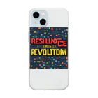 gtkgtmのレボ８ Soft Clear Smartphone Case