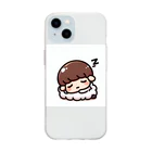 lofiのひつじくん Soft Clear Smartphone Case