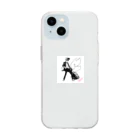 smartguyのおしゃれさん Soft Clear Smartphone Case