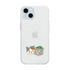 コジカナのコジカナネコ Soft Clear Smartphone Case