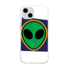 norimitu-の宇宙人2 Soft Clear Smartphone Case