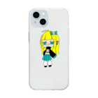 Chashireのアリス Soft Clear Smartphone Case