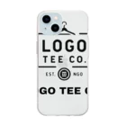 Logo Tee Co.のLogo Tee Co.  Soft Clear Smartphone Case