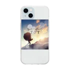 bigbamboofamilyのbigbamboofamily Soft Clear Smartphone Case