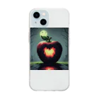 KazzunのThis is a Apple　3 Soft Clear Smartphone Case