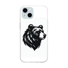 BEAR.Uのくろくまくんver.6 Soft Clear Smartphone Case