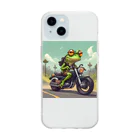 二宮大輔のカエルライダー4兄弟　次男　ルカ Soft Clear Smartphone Case