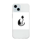 CatCraftsの【猫好き必見！】おしゃれな猫グッズコレクション Soft Clear Smartphone Case