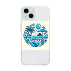 KAKOの真夏の海☀️ Soft Clear Smartphone Case