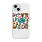 pop50sのpop50.s .2 Soft Clear Smartphone Case