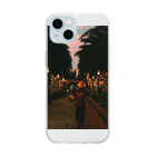 僕の日常の夜の街並み🌃 Soft Clear Smartphone Case