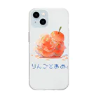 Only my styleのりんごとあめ。１ Soft Clear Smartphone Case