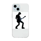 keystoneのguitarist3 Soft Clear Smartphone Case