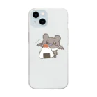 とある悪魔のこうもりくんのいくら！🍙 Soft Clear Smartphone Case