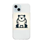 siromedakaの〇〇ぱんだくん Soft Clear Smartphone Case