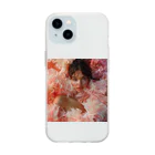 AQUAMETAVERSEのフェイスアート　Tomoe bb 2712 Soft Clear Smartphone Case