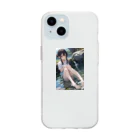 comissonn00の落着き Soft Clear Smartphone Case