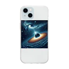 takao89の幻想的な宇宙 Soft Clear Smartphone Case