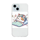 りのショップのゆるかわネコグッズ Soft Clear Smartphone Case