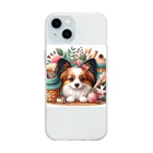 岸本淳の俺のパピヨン２ Soft Clear Smartphone Case