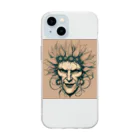 Koutan landの向日葵devil Soft Clear Smartphone Case