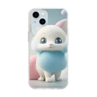 chan-takehaniの夢幻の猫界 Soft Clear Smartphone Case