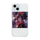 AQUAMETAVERSEの不思議な魅力を放つ女性達　なでしこ1478 Soft Clear Smartphone Case