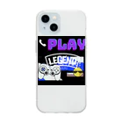 msatomiyanoharaのplay Soft Clear Smartphone Case