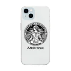 keystoneの乙女座(Virgo) Soft Clear Smartphone Case