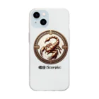 keystoneの蠍座(Scorpio) Soft Clear Smartphone Case