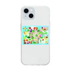 Noriko.lのお野菜オールスターズ Soft Clear Smartphone Case