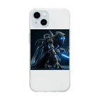 suzuri18026のドラゴンアーマー Soft Clear Smartphone Case