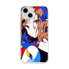 みっきりのお店の女性 3 【デ・ステイル】 Soft Clear Smartphone Case