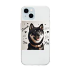 ANTARESの柴犬とありがとう Soft Clear Smartphone Case